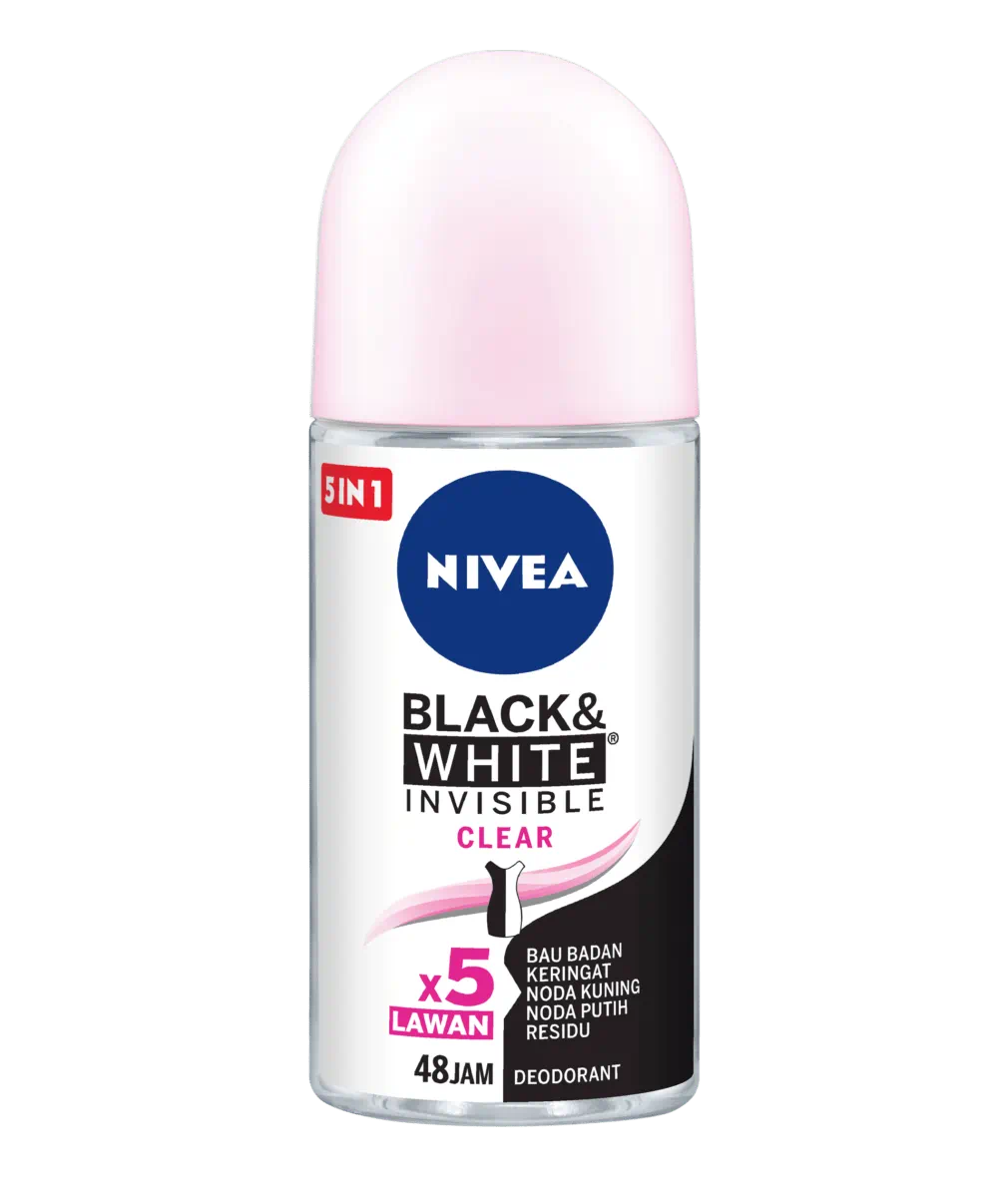 Nivea Black and white invisible clear