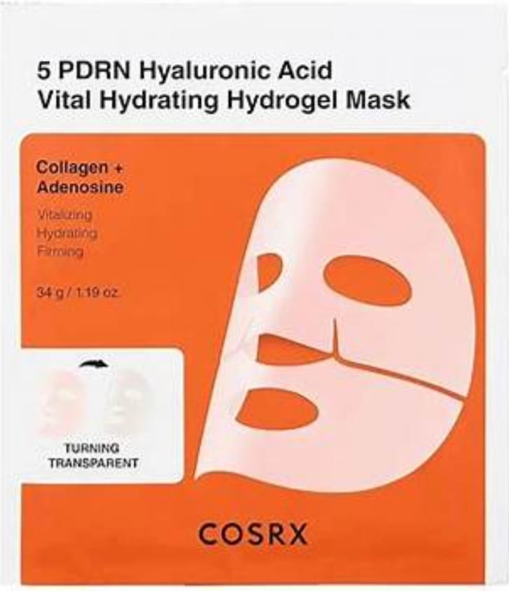 5 PDRN Hyaluronic Acid Vital Hydrating Hydrogel Mask