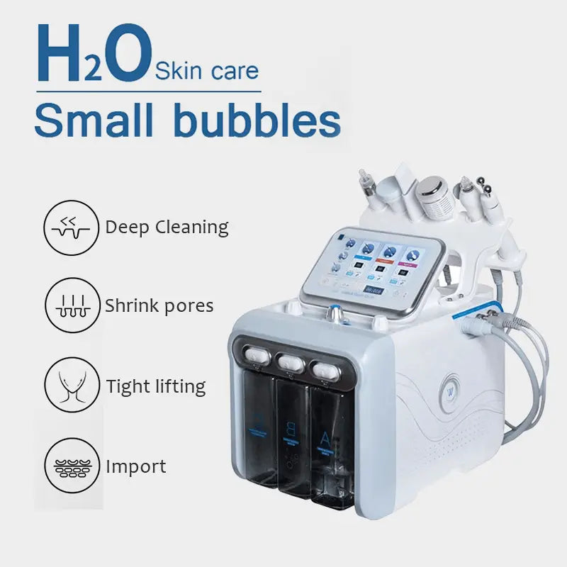 H2-O2 SMALL BUBBLE HYDRAFACIAL MACHINE