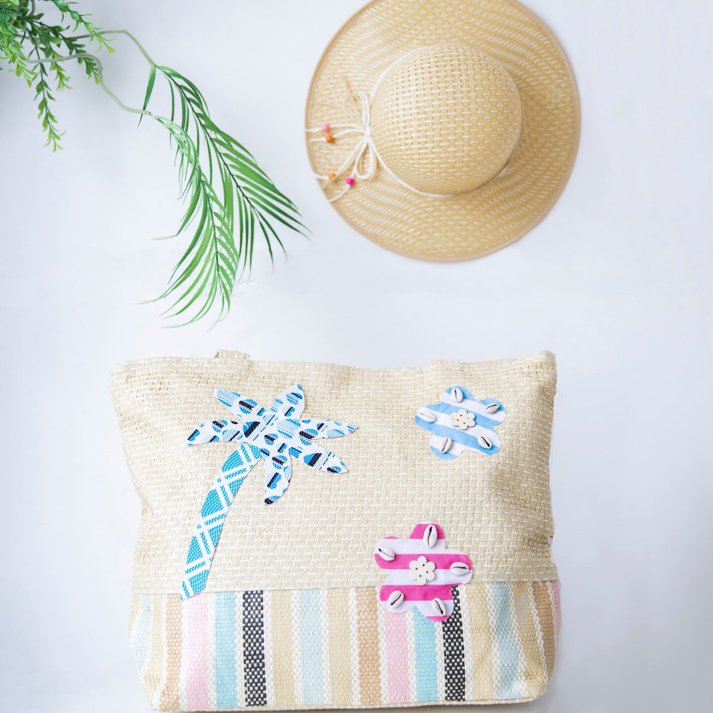 Beach Hat and Beach Bag