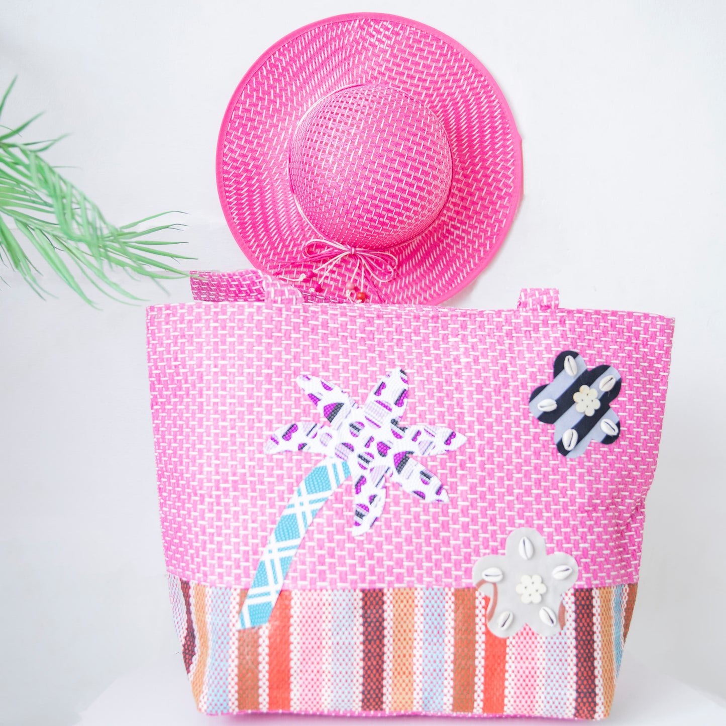 Beach Hat and Beach Bag