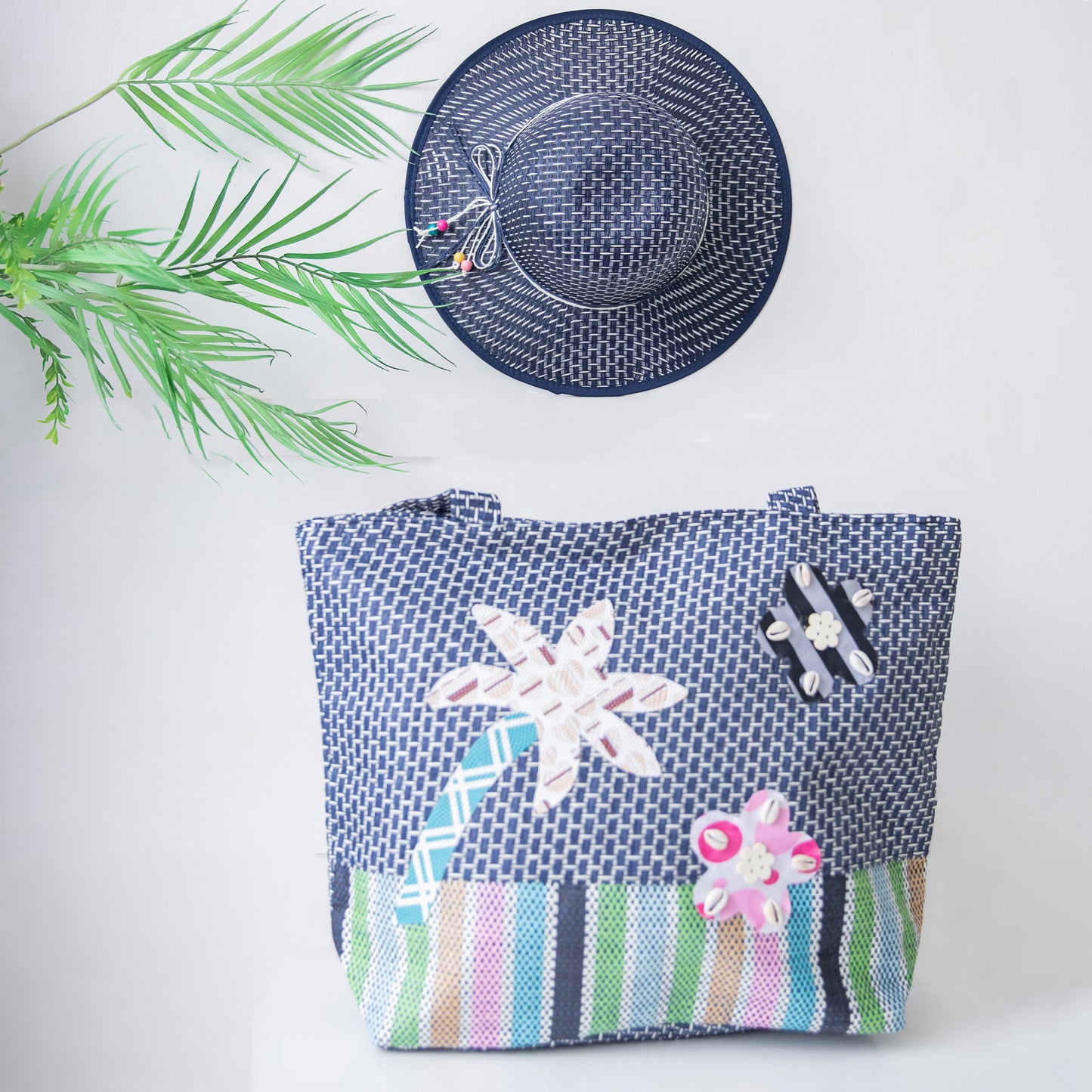 Beach Hat and Beach Bag