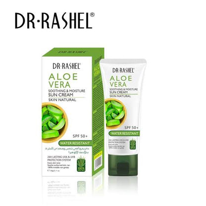 Dr. Rashel Aloe Vera Soothing & Moisture Sun Cream Skin Natural SPF 50+ Water Resistant