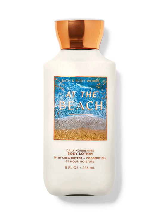 At the beach Lotion