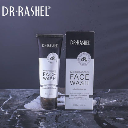 Dr.Rashel black charcoal purifying face wash