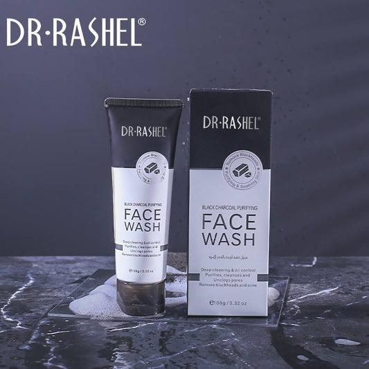 Dr.Rashel black charcoal purifying face wash