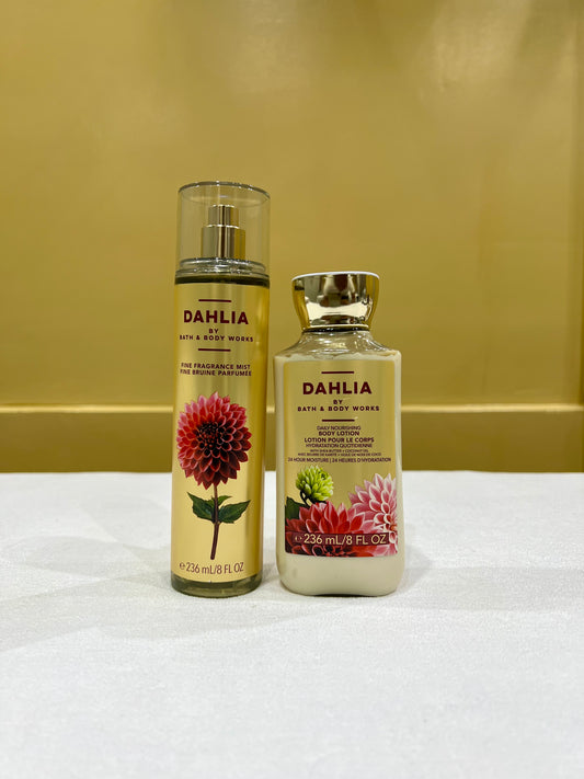 Dahlia Body lotion & Fragrance mist