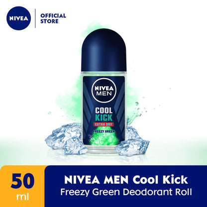 Nivea Men cool kick extra dry freezy green