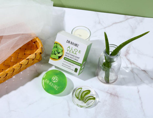 Dr. Rashel Aloe Vera Soothing Soap Skin Natural Moisturizes & Protects