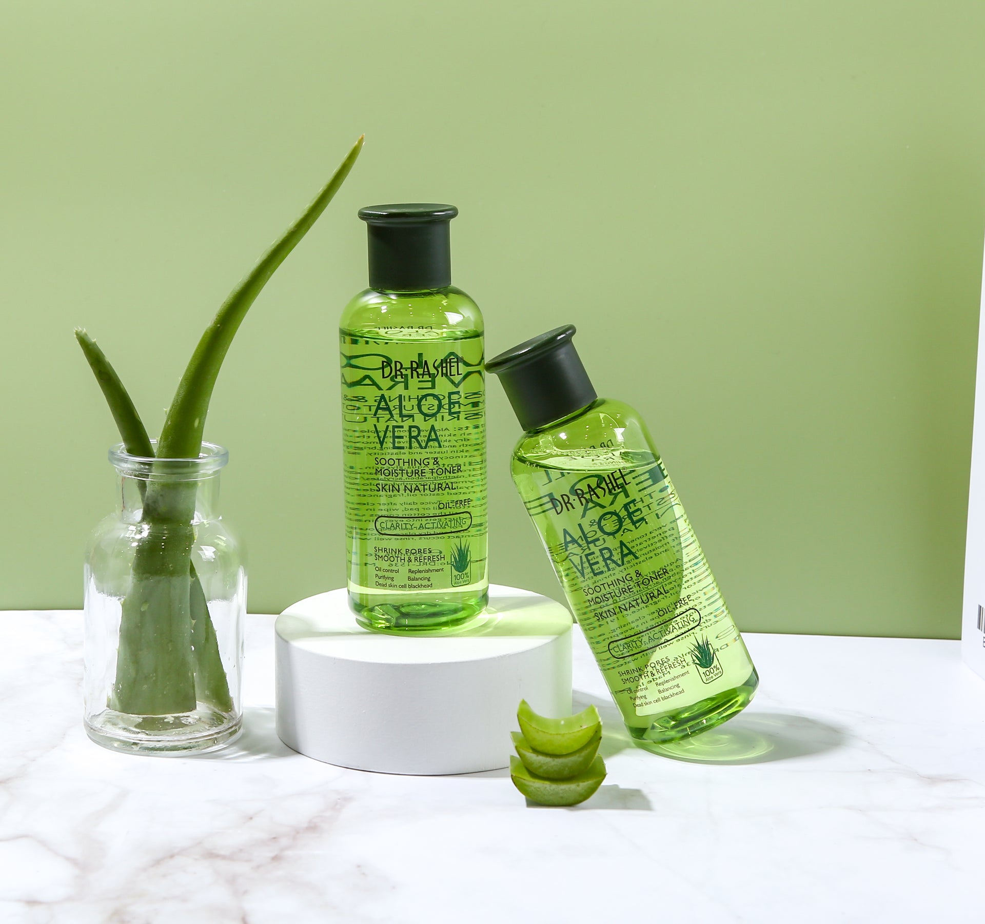 Dr. Rashel Aloe Vera Soothing & Moisture Toner Skin Natural Oil-Free C –  Maridadi Beauty Hub