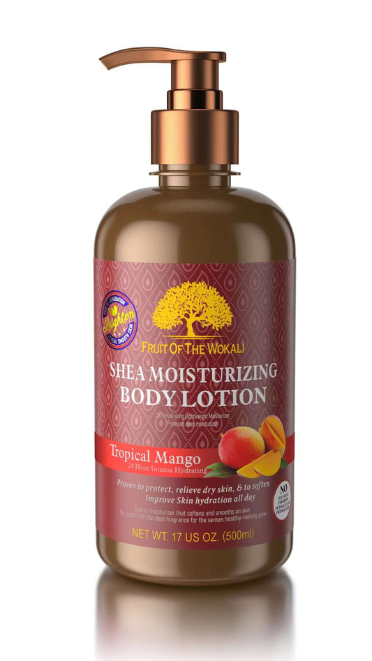 Fruit of the Wokali Shea Moisturizing Body Lotion - Tropical Mango