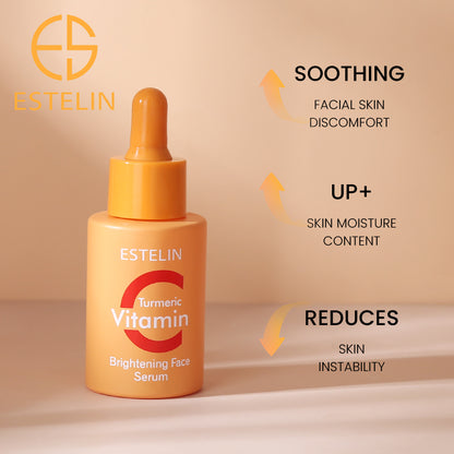 Estelin Brightening Vitamin C and Golden Turmeric Face Serum