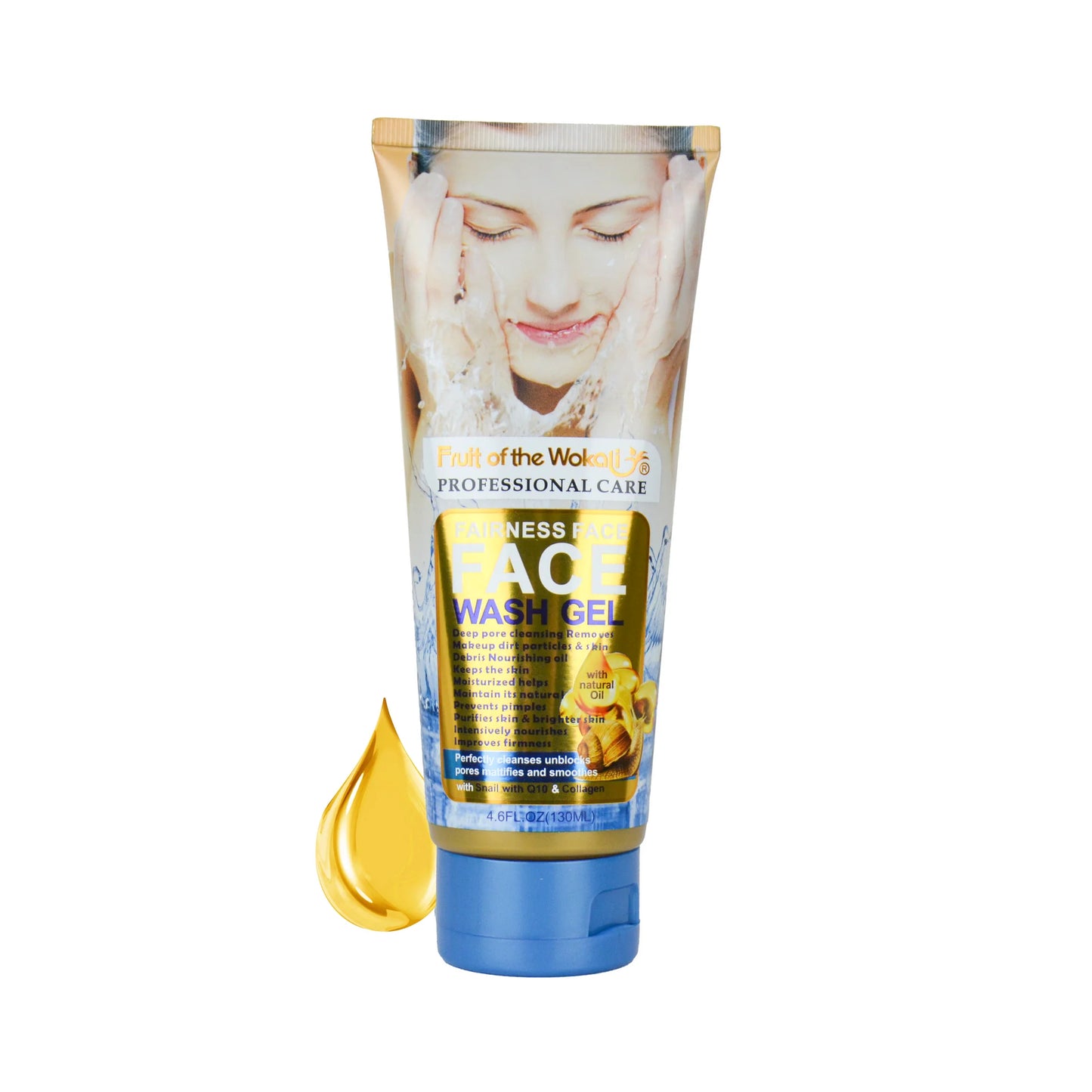 Wokali Face Wash Gel (Snail Face Wash)