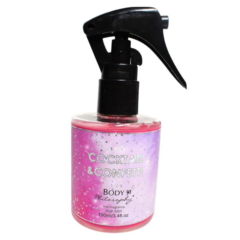 Body Philosophy hair mist Cocktail and Confetti