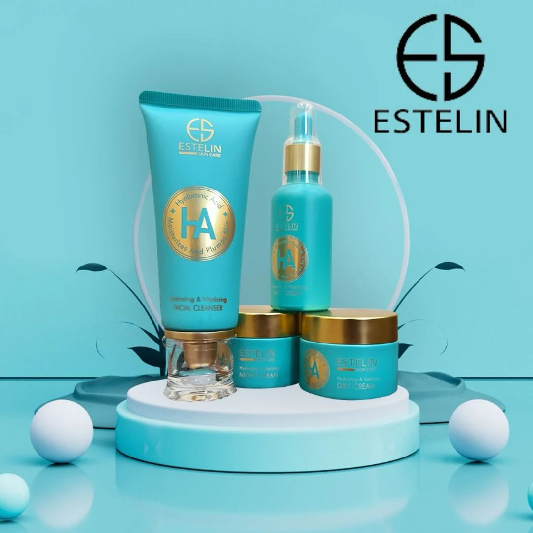 Estelin Hyaluronic Acid Skin Care 4 piece Set