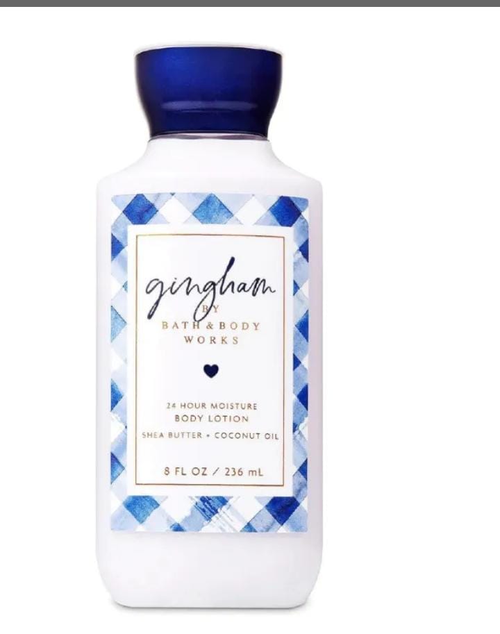 gingham lotion[blue]